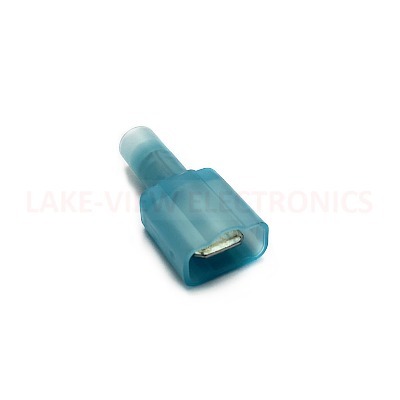 TERMINAL QDC MALE COUPLER FULLY INSULATED 16-14 AWG .250X.032 INSULKRIMP