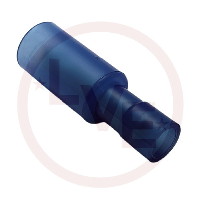 TERMINAL BULLET MALE CONNECTOR 16-14 AWG FULLY INSULATED NYLON BLUE