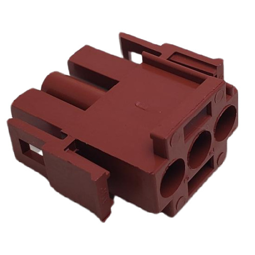 CONNECTOR PLUG 3 POS 94V-0 UNIVERSAL MATE-N-LOK BROWN