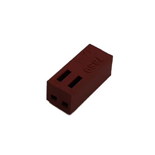 CONNECTOR RECEPTACLE 2 POS HIGH PRESSURE CRIMP TERMINAL HSG .100P