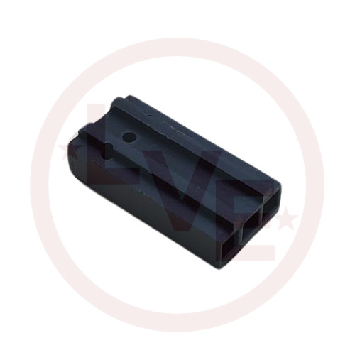 CONNECTOR HEADER 3 POS .100"P RECEPTACLE HOUSING BLACK