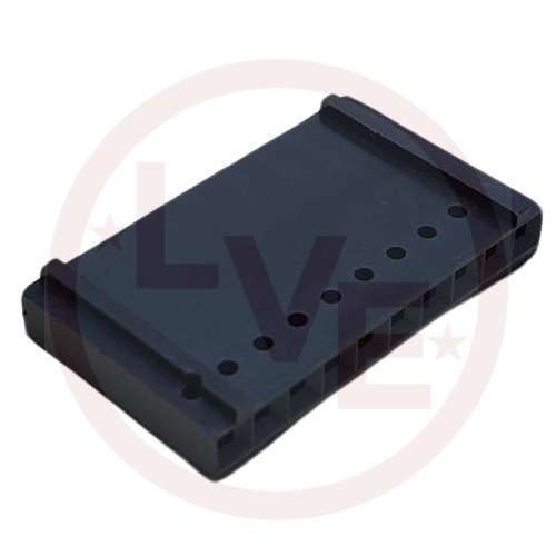 CONNECTOR HEADER 10 POS .100"P RECEPTACLE HOUSING BLACK