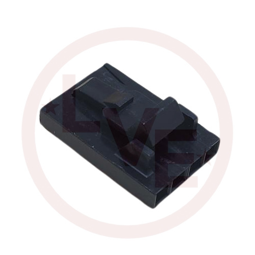 CONNECTOR HEADER 4 POS RECEPTACLE .100"P BLACK