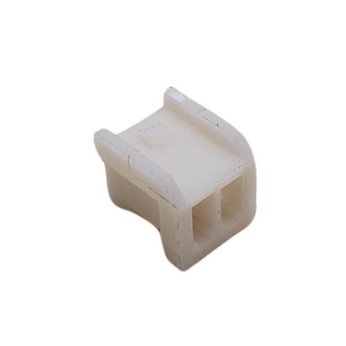 CONNECTOR HEADER 2 POS RECEPTACLE HSG .098"P NATURAL