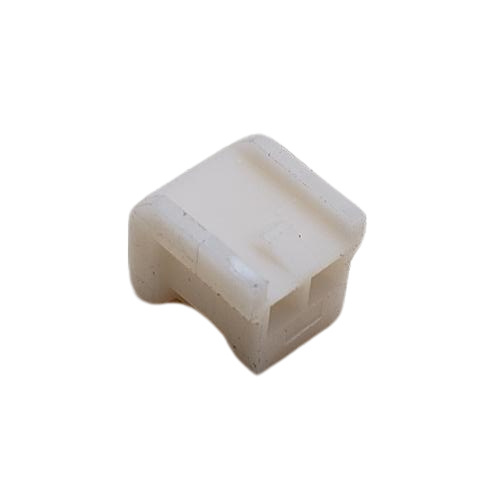 CONNECTOR HEADER 2 POS RECEPTACLE HSG .098"P NATURAL