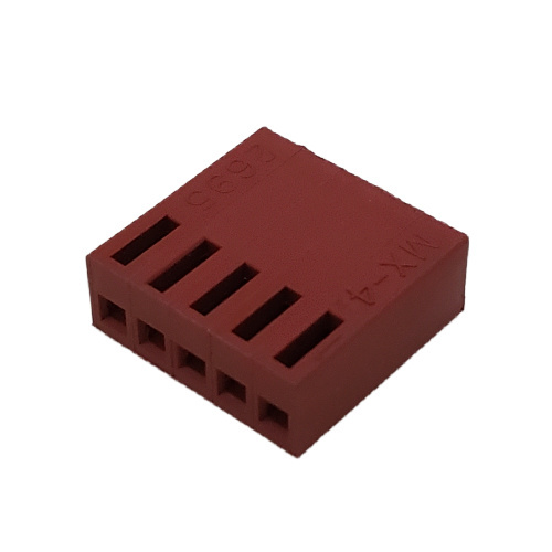 CONNECTOR HEADER RECEPTACLE 5 POS CRIMP TERMINAL HSG .100P