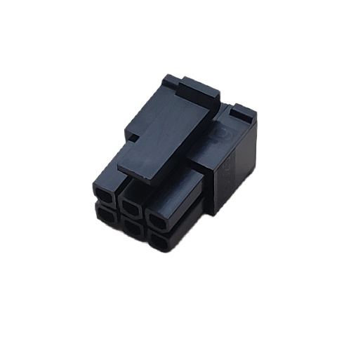 MOLEX 43025-0600 CONNECTOR HEADER 6 POS DUAL ROW FEMALE RECEPTACLE HSG .118P