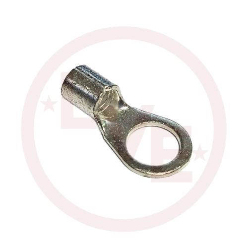 TERMINAL RING 6 AWG 7/16" STUD NON-INSULATED