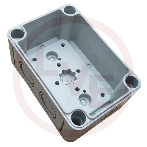 ALTECH 115-402 ENCLOSURE 94X65X57MM GRAY POLYSTYRENE
