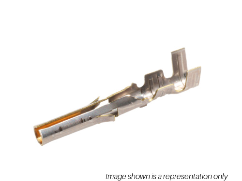 TERMINAL FEMALE 24-18 AWG .062 DIA SOCKET GOLD TAPE AND REEL