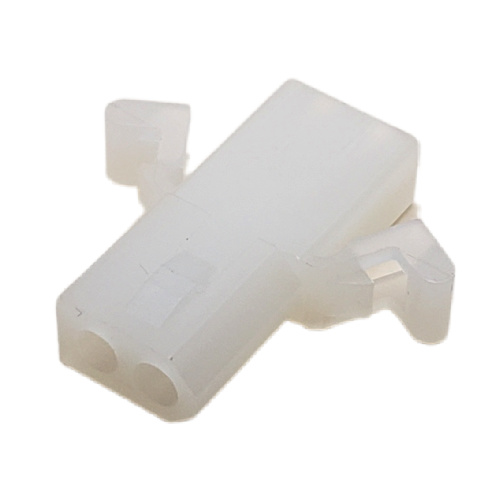 CONNECTOR PIN &amp; SOCKET 2 POS RECEPTACLE HSG .062 PANEL MNT