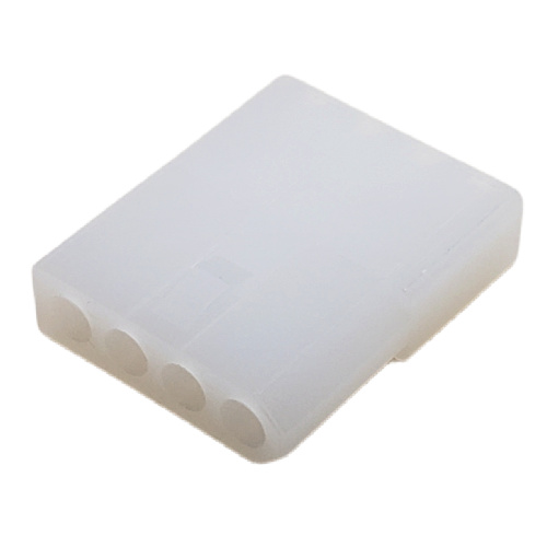 CONNECTOR PIN &amp; SOCKET 4 POS RECEPTACLE HSG .062