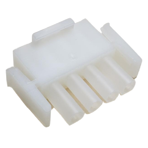TE CONN 1-480702-0 CONNECTOR 4 POS PLUG HSG 94V-2 UNI-MATE NATURAL