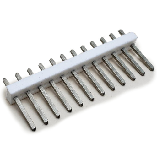 CONNECTOR HEADER VERT 12 POS .156"P TIN NATURAL