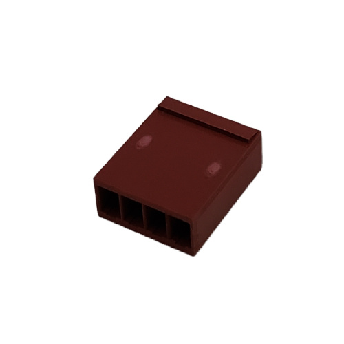 MOLEX 10-11-2043 CONNECTOR RECEPTACLE 4 POS HIGH PRESSURE CRIMP TERMINAL HSG .100P