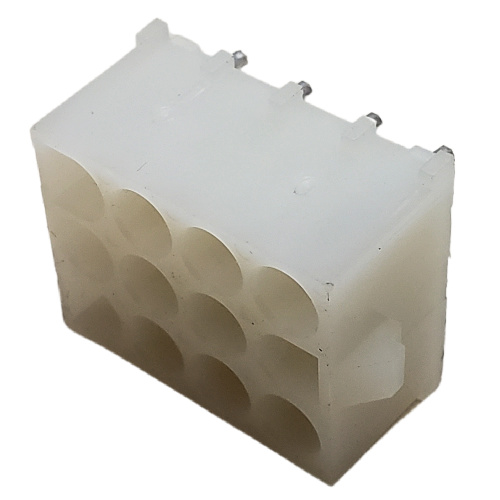 MOLEX 10-84-4120 CONNECTOR HEADER 12 POS MLX POWER CONNECTOR .084 VERT TIN