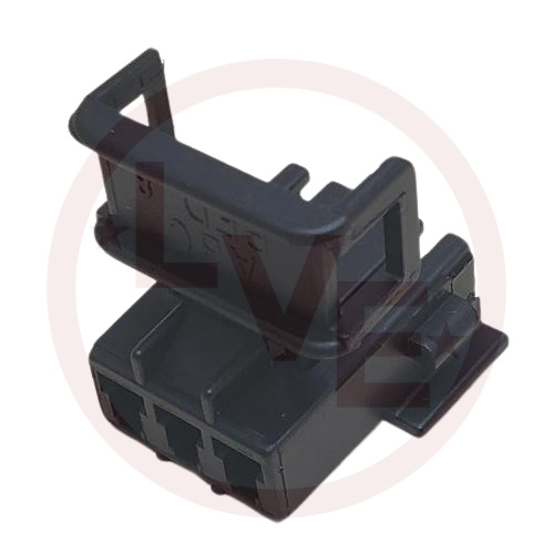 APTIV 12020397 CONNECTOR 3 POS FEMALE UNSEALED M/P 280 SERIES BLACK