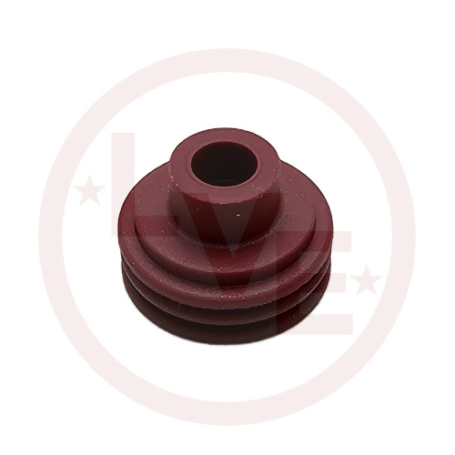 WIRE SEAL 4.54-4.7MM CBL DIA RED