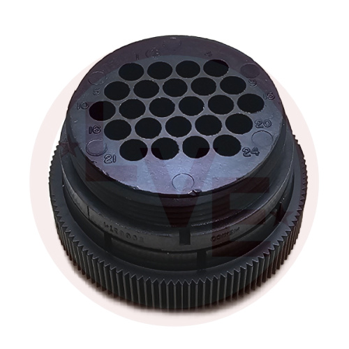 TE CONN 206837-1 CONNECTOR 24 POS PLUG HSG CPC (CIRCULAR PLASTIC) SIZE 23 BLACK