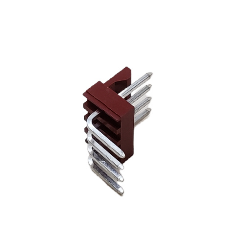 MOLEX 22-05-3041 CONNECTOR SOLID HEADER 4 POS RIGHT ANGLE SINGLE ROW .100P