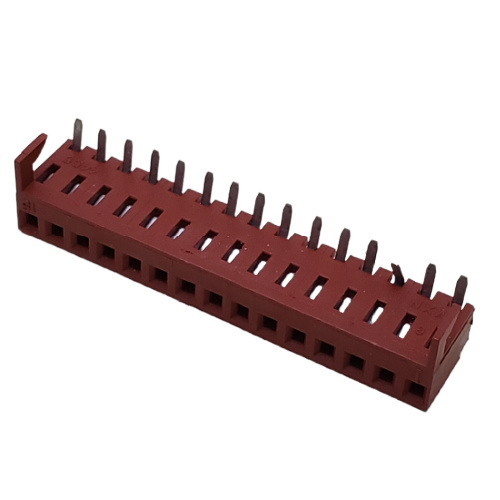 MOLEX 22-15-2156 CONNECTOR HEADER PCB 15 POS RIGHT ANGLE .100P