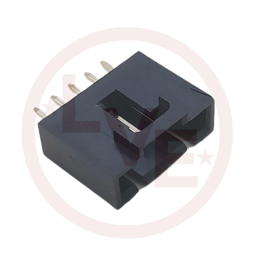 HO CHIEN 25100-05 CONNECTOR HEADER  5 POS SHROUDED SINGLE ROW .1P VERTICAL