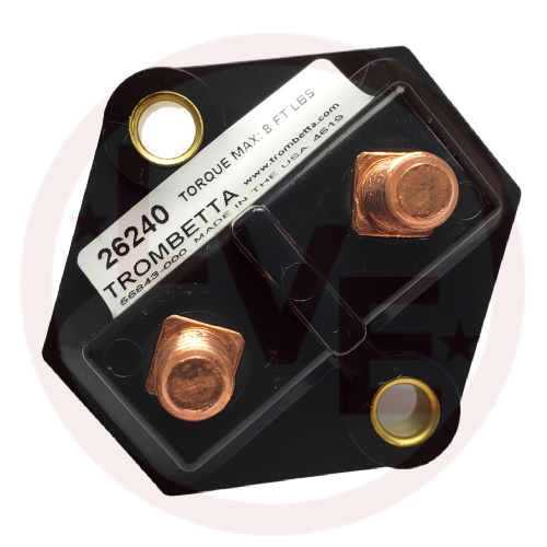 TROMBETTA 26240 FOOT SWITCH 12/24VDC 80A N.O. MOMENTARY