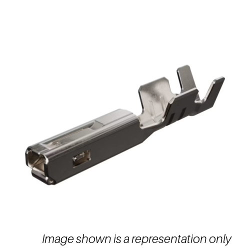 TERMINAL FEMALE 16-14 AWG MX150 RCPTECALE TIN  TAPE AND REEL