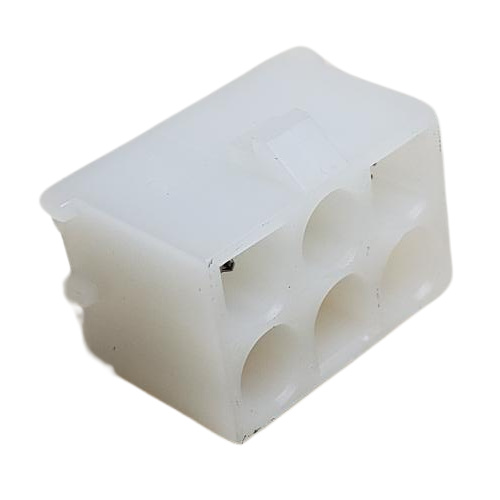 AMP 350431-1 CONNECTOR HEADER 6 POS THROUGH HOLE UNIVERSAL MATE-N-LOK .250"P NATURAL
