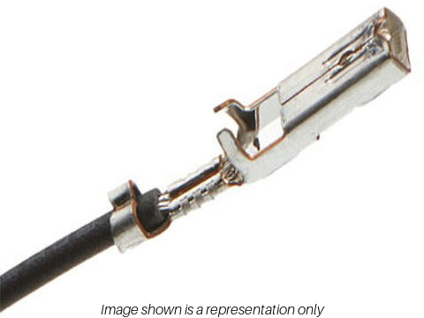 TERMINAL FEMALE BLADE SOCKET 18-14 AWG TIN VERSABLADE .070 TAPE AND REEL