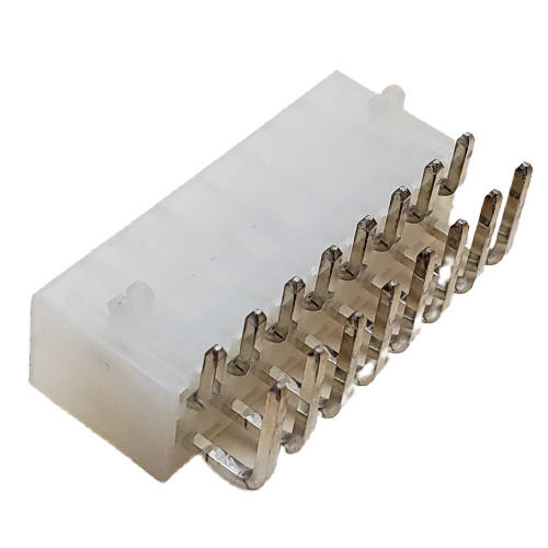 CONNECTOR HEADER 16 POS MINI-FIT JR. RIGHT ANGLE DUAL ROW .165P