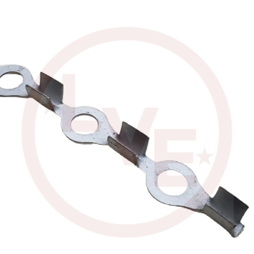 TERMINAL RING 18-14 AWG #8 STUD NON-INSULATED TIN PLATED TAPE AND REEL