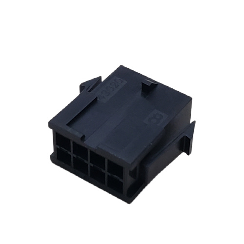 CONNECTOR HEADER 8 POS DUAL ROW MICRO-FIT 3.0 MALE PLUG HSG .118P