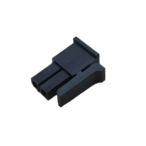 CONNECTOR HEADER 2 POS DUAL ROW FEMALE RECEPTACLE HSG .118P
