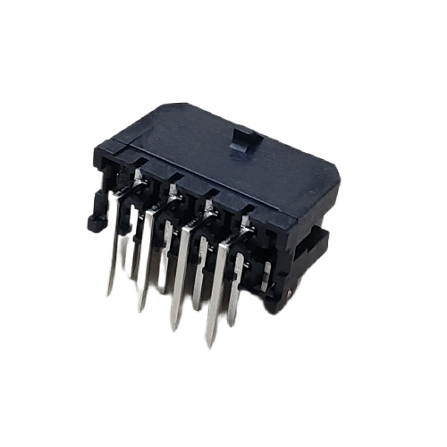 MOLEX 43045-0821 CONNECTOR HEADER 8 POS RIGHT ANGLE DUAL ROW RECEPTACLE HSG .118P