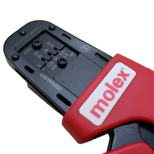 MOLEX 63819-0000 TOOL TERMINAL CRIMPER 30-20 AWG MICRO-FIT 3.0