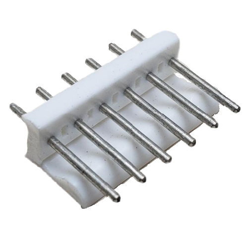 CONNECTOR HEADER 6 POS VERTICAL .156"P TIN NATURAL