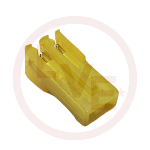 AMP 640427-2 TERMINAL HEADER 8 POS RECEPTACLE 18 AWG .156"P MTA-156 YELLOW