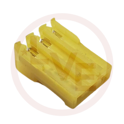 AMP 640427-3 TERMINAL HEADER 3 POS RECEPTACLE 18 AWG .156"P MTA-156 YELLOW