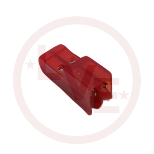 TERMINAL HEADER 2 POS RECEPTACLE 22 AWG .100"P MTA-100 RED