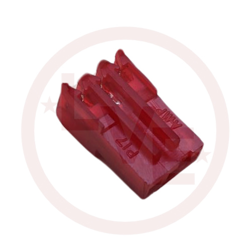 AMP 640440-3 TERMINAL HEADER 3 POS RECEPTACLE 22 AWG .100"P MTA-100 RED