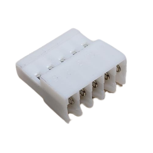 TERMINAL HEADER 5 POS RECEPTACLE 24 AWG .100"P MTA-100 WHITE