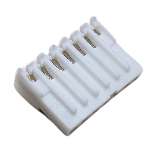 AMP 640441-7 TERMINAL HEADER 7 POS RECEPTACLE 24 AWG .100"P MTA-100 WHITE