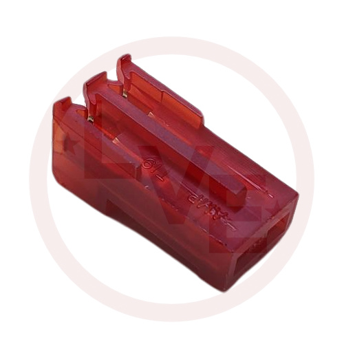 AMP 640601-2 CONNECTOR RECEPT 2 POS FEMALE IDC 22 AWG MTA-156 RED