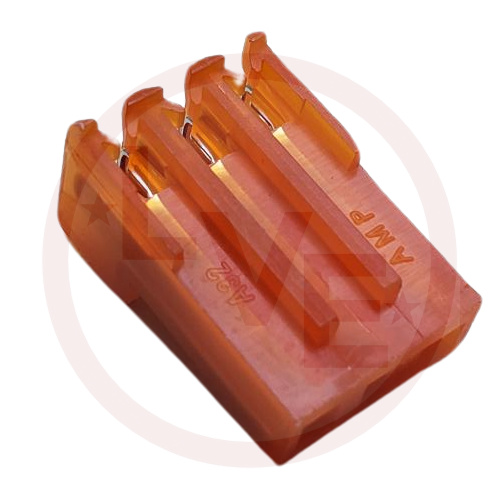 AMP 640604-3 CONNECTOR RECEPT 3 POS FEMALE IDC 18 AWG MTA-156 ORANGE