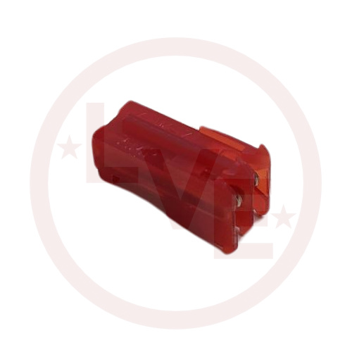 TE CONN 644702-2 CONNECTOR RECEPTACLE 2 POS IDC 22 AWG MTA-100 RED