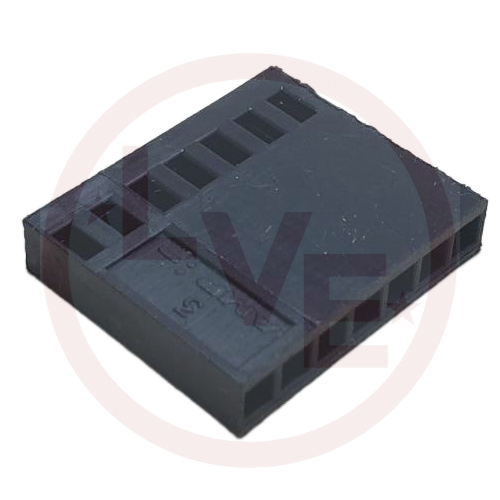 AMP 87499-2 CONNECTOR RECEPTACLE 7 POS HSG .100"P BLACK