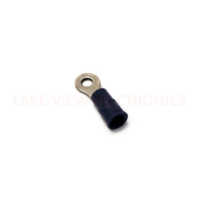 TERMINAL RING 16-14 AWG #6 STUD INSULKRIMP