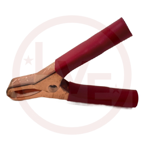 MUELLER BU-46C-2 CLIP MINI BATTERY TERMINAL CLAMP 75A COPPER INSUALTED RED