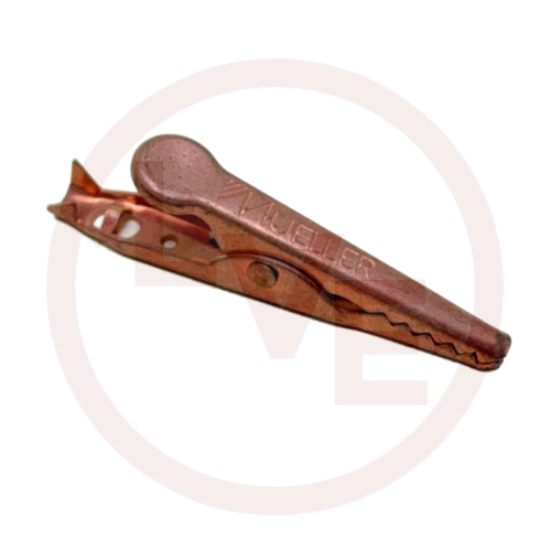 CLIP ALLIGATOR 10A COPPER NON-INSULATED